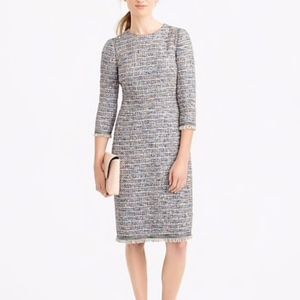 J Crew | Multicolored Tweed Dress